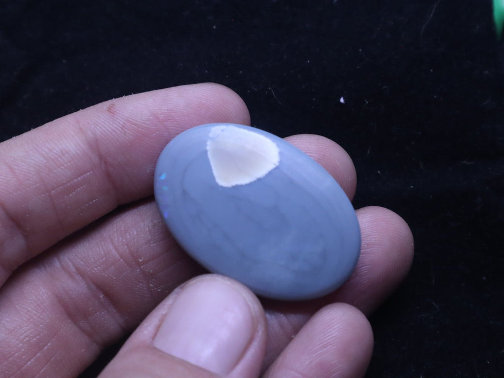 Lightning Ridge Natural Solid Opal - N6 - 38.5 Carats, 34mm x 22mm - Ancient Creatures