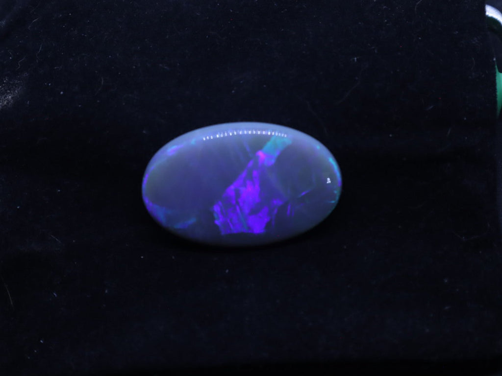 Lightning Ridge Natural Solid Opal - N6 - 38.5 Carats, 34mm x 22mm - Ancient Creatures