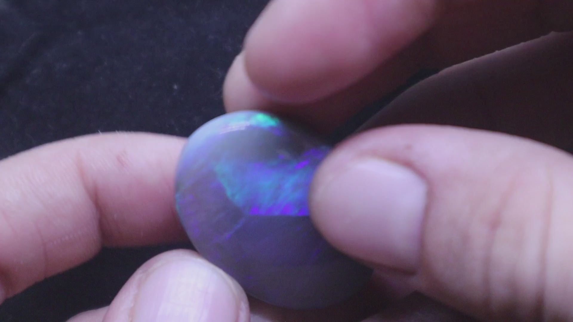 Lightning Ridge Natural Solid Opal - N6 - 38.5 Carats, 34mm x 22mm